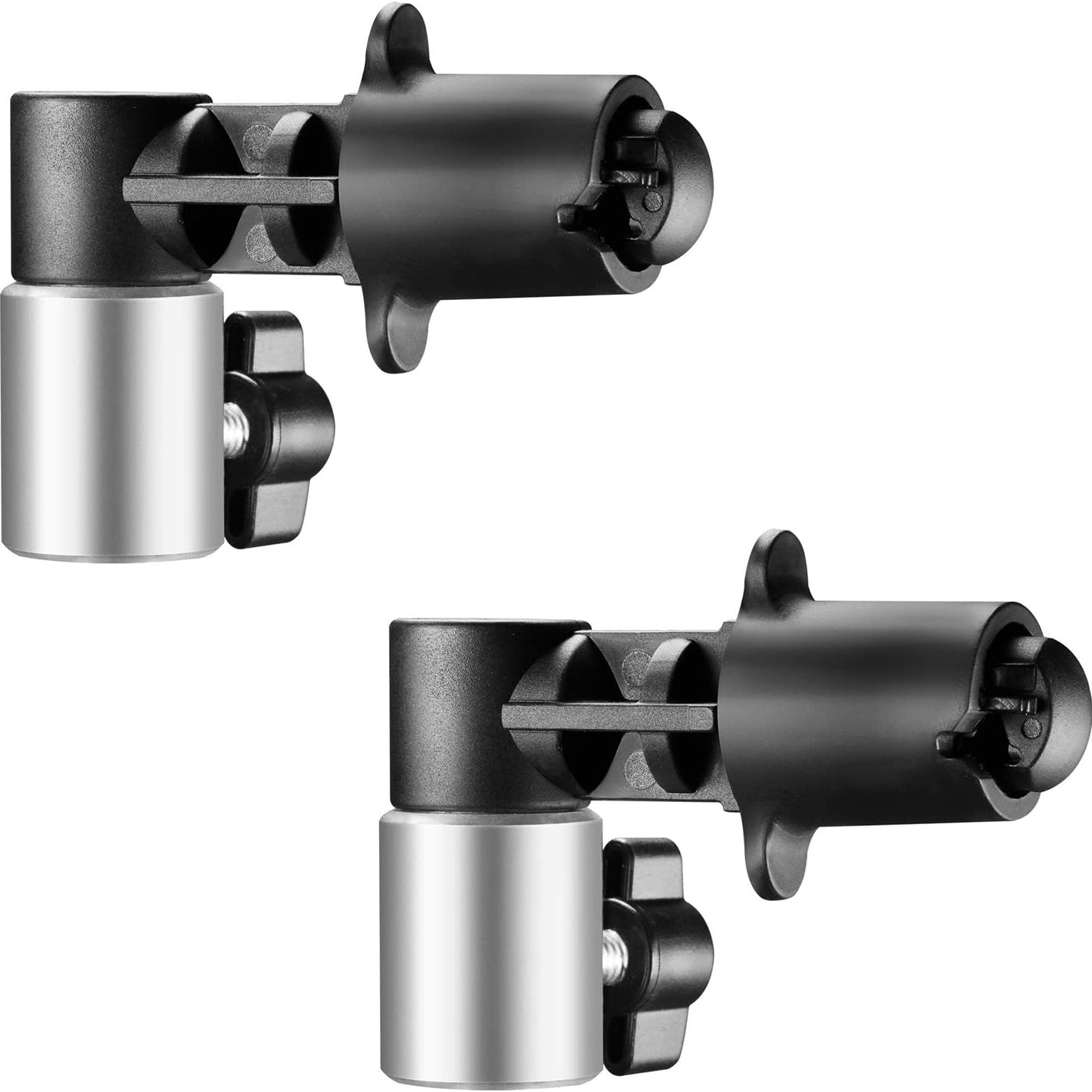 NEEWER 2 Packs Portable Background And Reflector Holder Clip