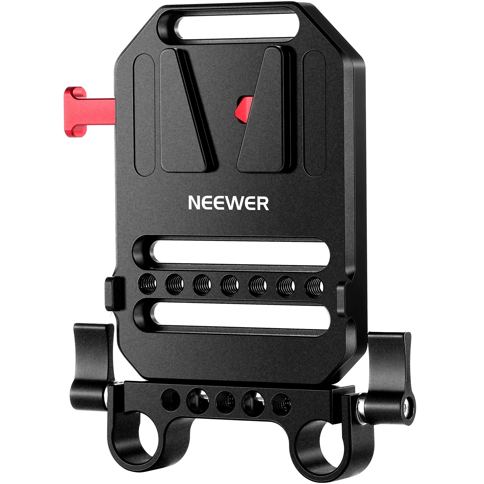 NEEWER 1/4" & 3/8" Threads V-Mount Battery Plate