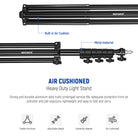 NEEWER ST-300AC Light Stand is durable.