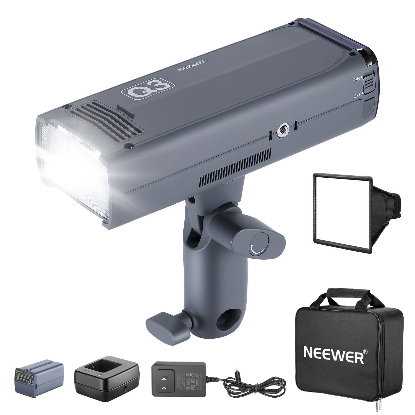 NEEWER Q3 200Ws Strobe Flash
