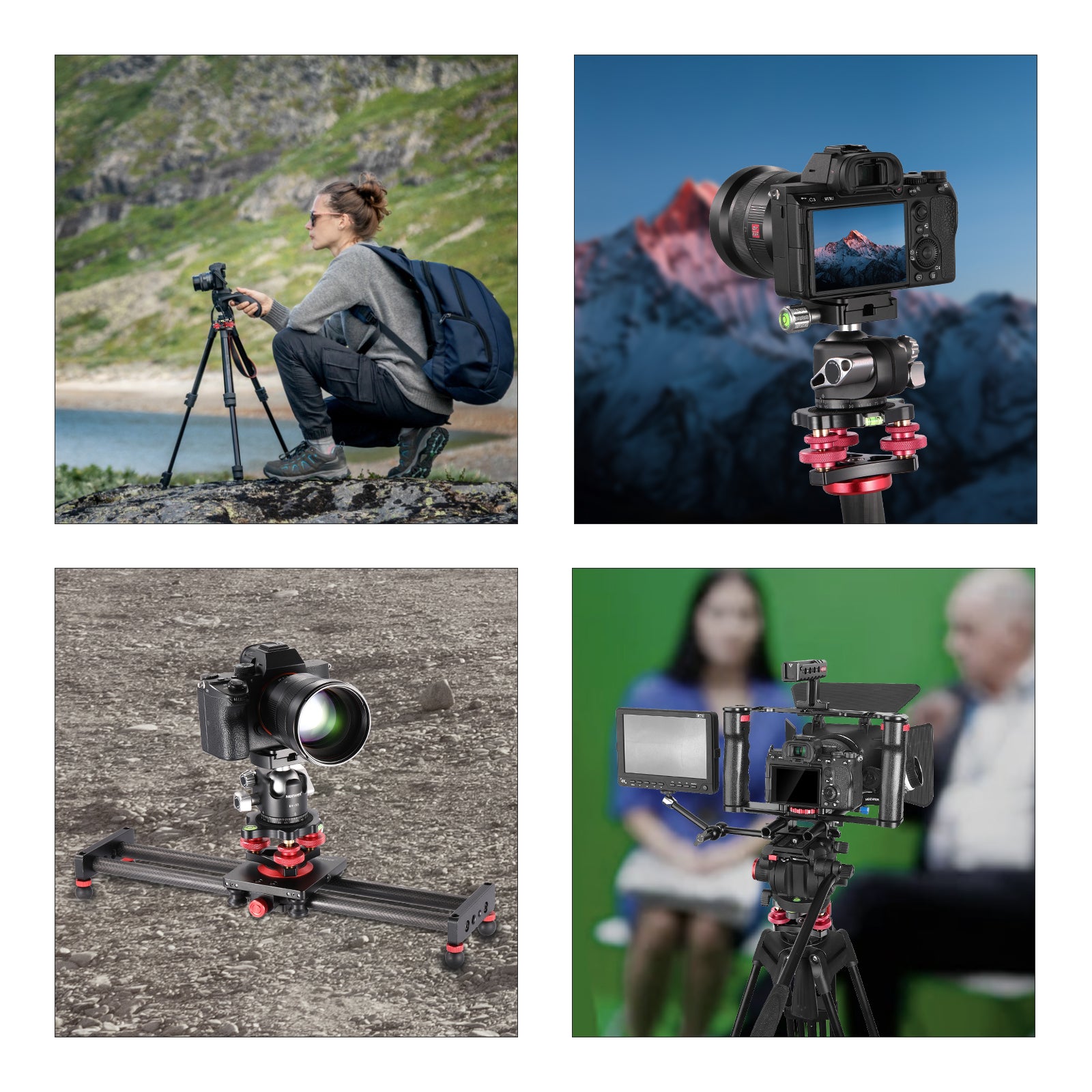 Scenarios for NEEWER LP64 Leveling Base