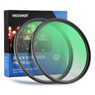 NEEWER 1/4 & 1/8 Black Diffuser Lens Filter Kit