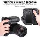 NEEWER BG-R10 Replacement Battery Grip is ideal for vertical handheld shooting.