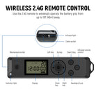 Sync the 2.4G remote control with the BG-R10 battery grip
