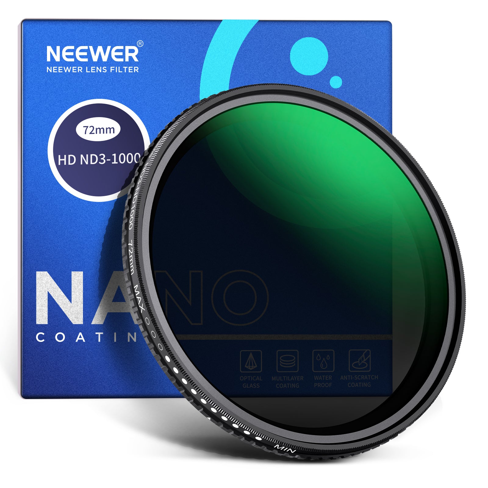 NEEWER ND3-ND1000 Variable ND Lens Filter