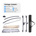 Package Contents of the NEEWER 155 x 61cm Clamshell Reflector