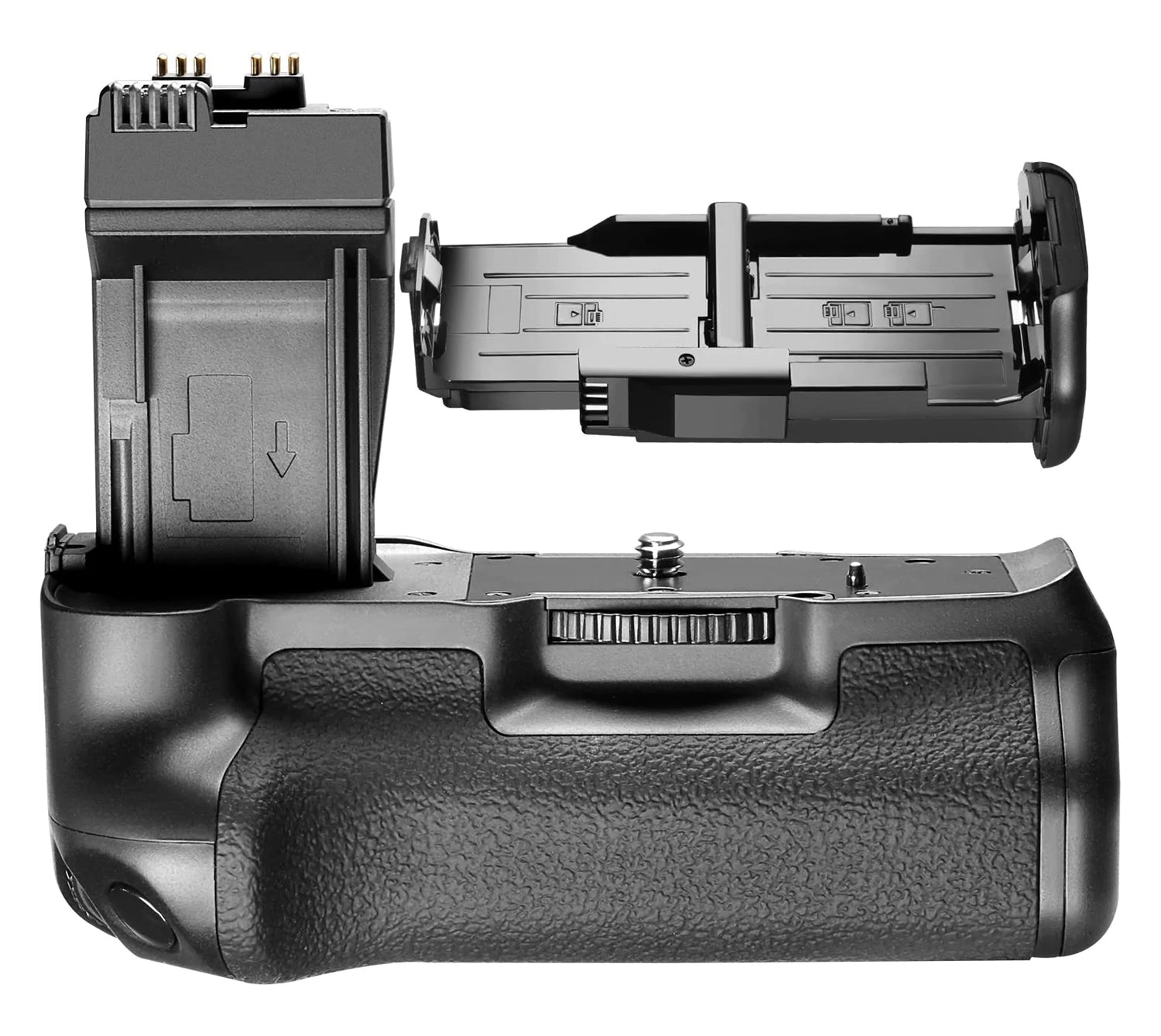 NEEWER BG-E8 Replacement Battery Grip for Canon provides additional battery space
