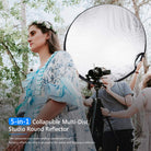 NEEWER 5-in-1 80CM Collapsible Multi-Disc Studio Round Reflector