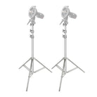 NEEWER 2 Pack 220cm Lightweight Light Stand