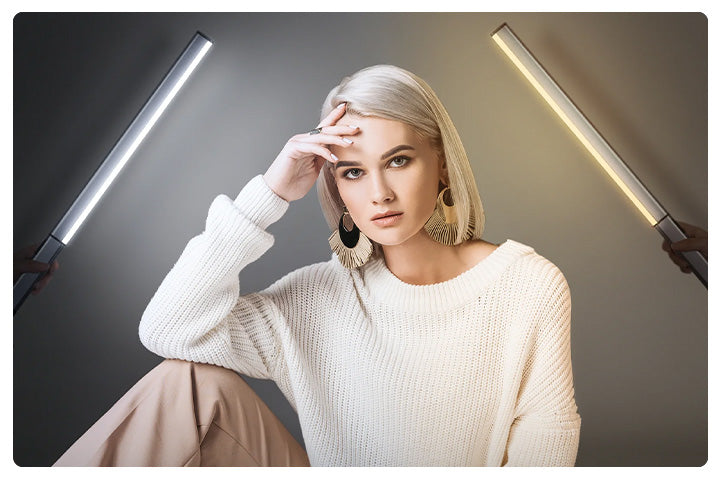 NEEWER CL124 PRO Bi-Color LED Video Light Stick