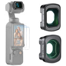 NEEWER 0.75X Wide Angle & 2X Macro Lens Set for Pocket 3