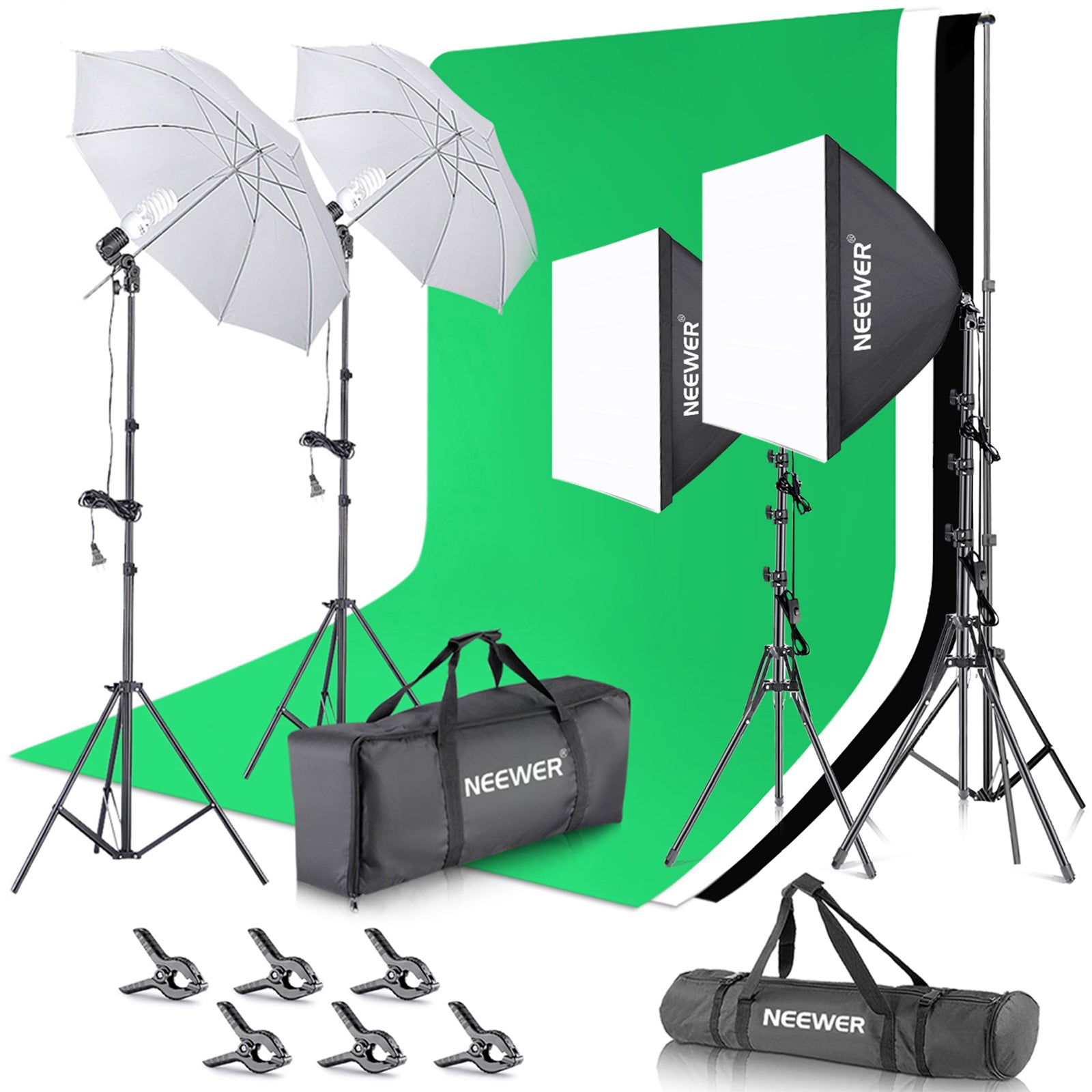 NEEWER 3x2.6m Background Support System Lighting Kit