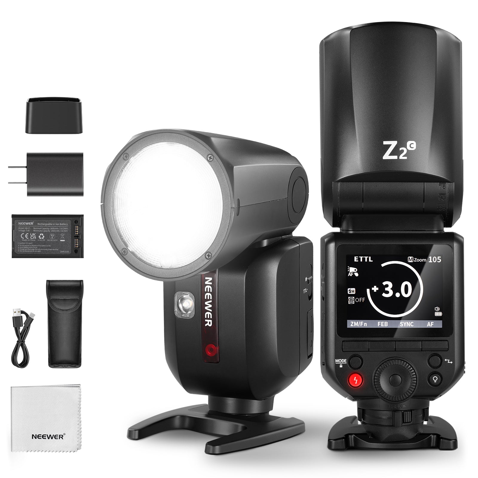 NEEWER Z2-C Speedlite Flash For Canon