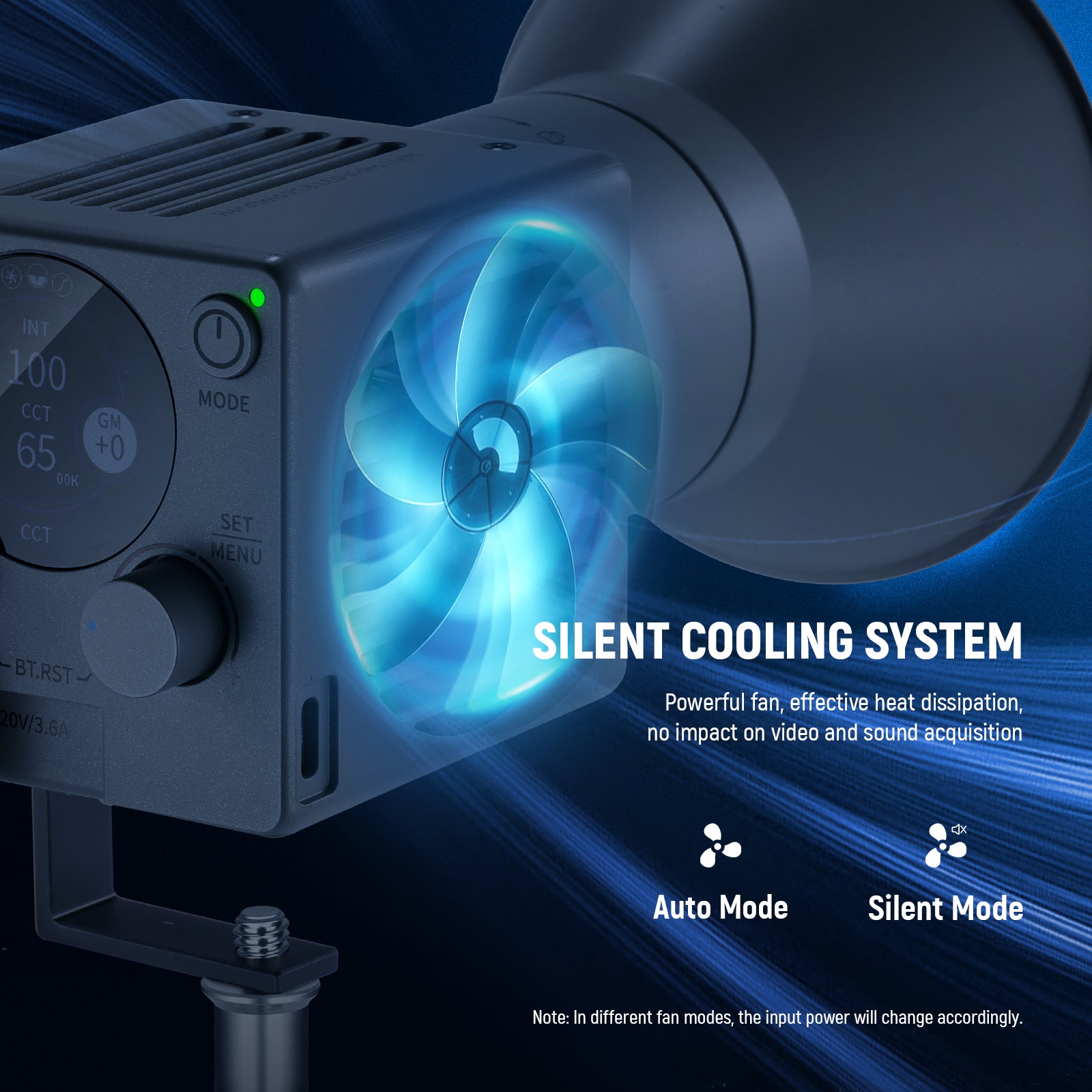 Quiet & Efficient Cooling System