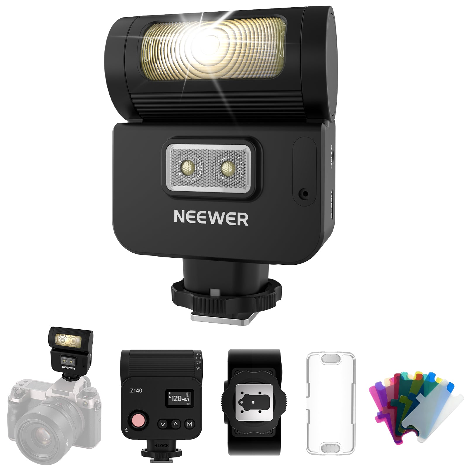 NEEWER Z140 Mini Camera Flash Light