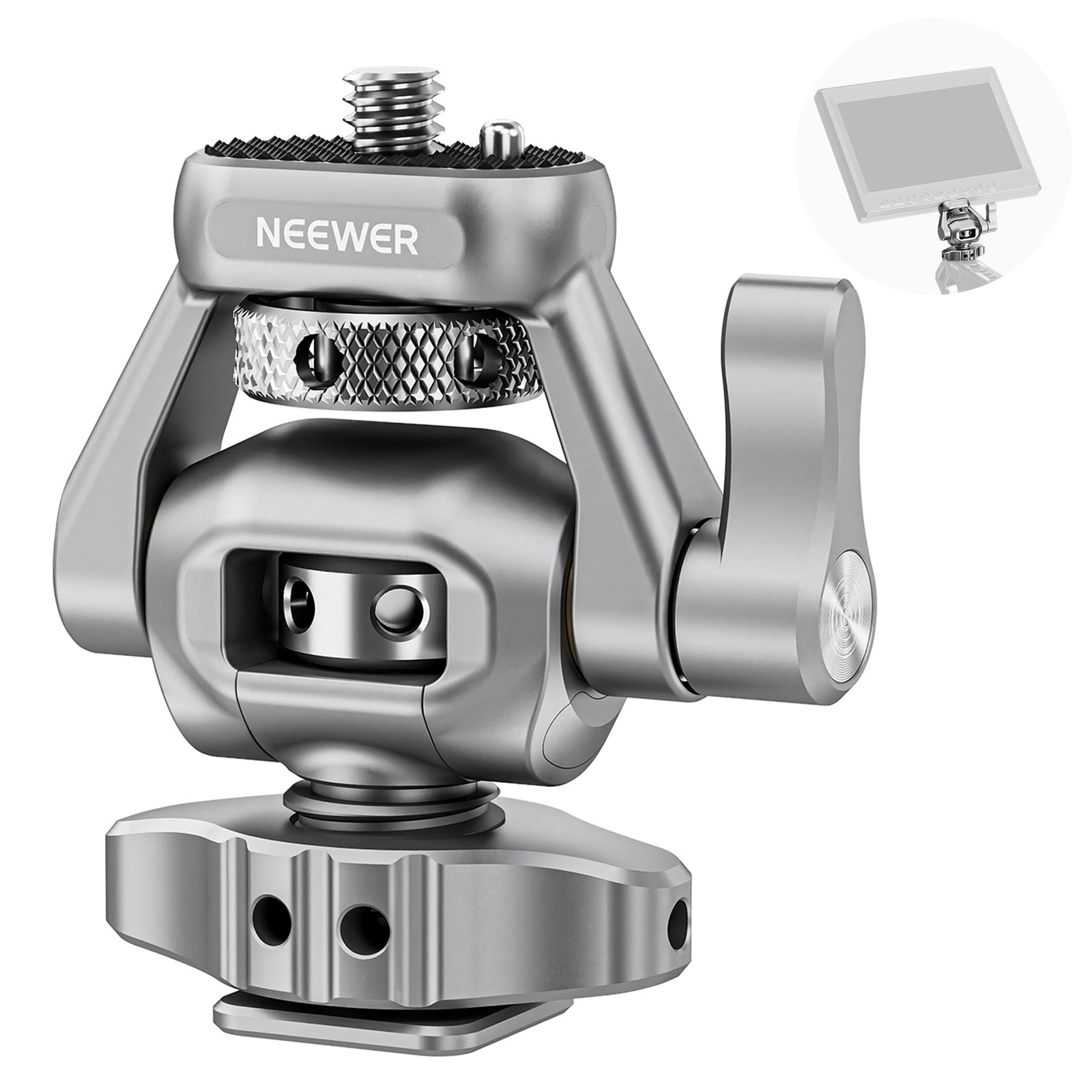 NEEWER MA017 Camera Monitor Mount & Cold Shoe