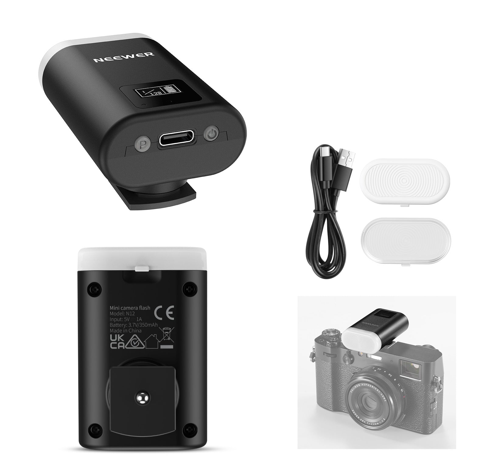 NEEWER BASICS N12 Mini Camera Flash