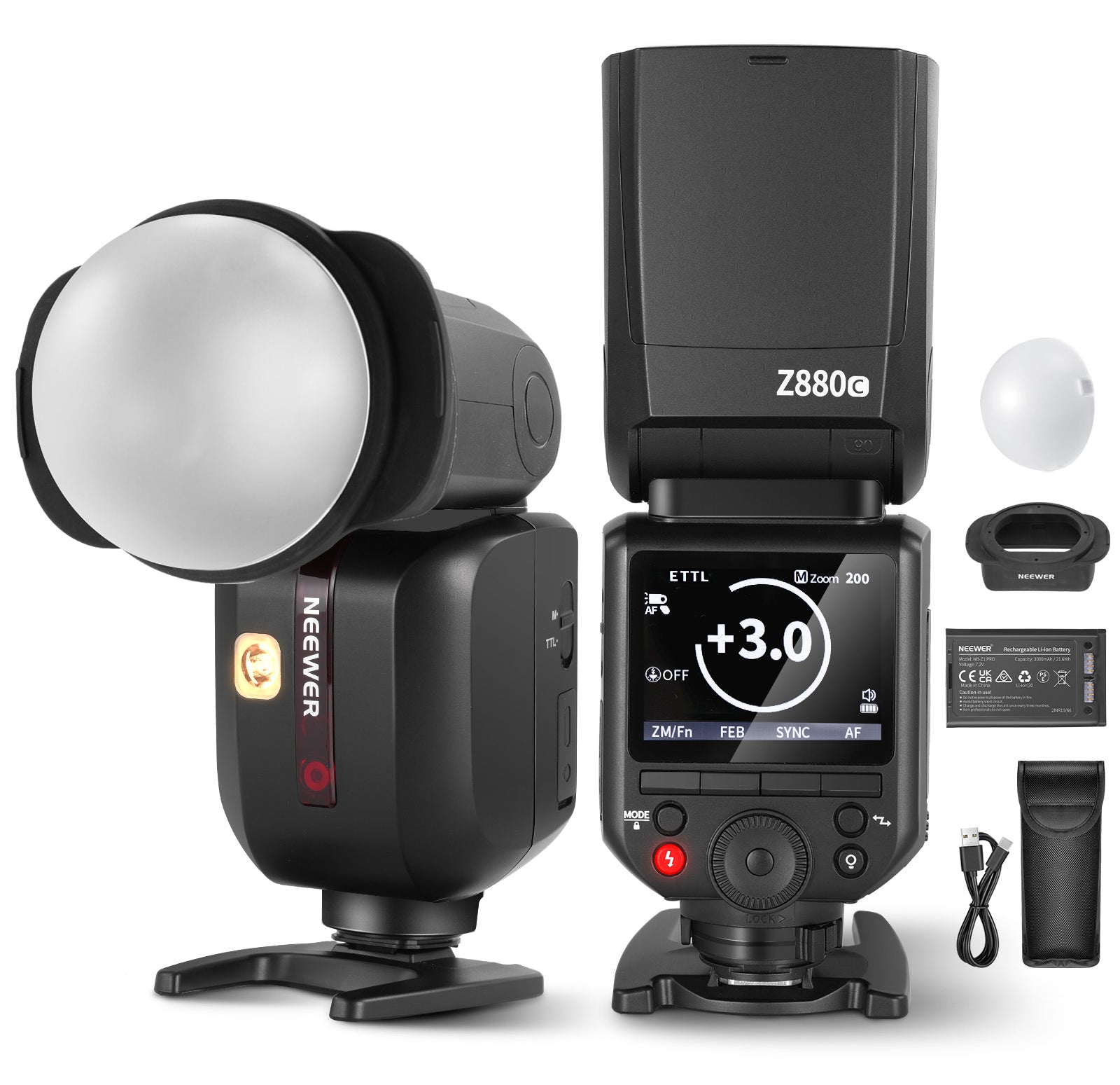 NEEWER Z880 TTL Camera Flash Speedlite with Diffuser