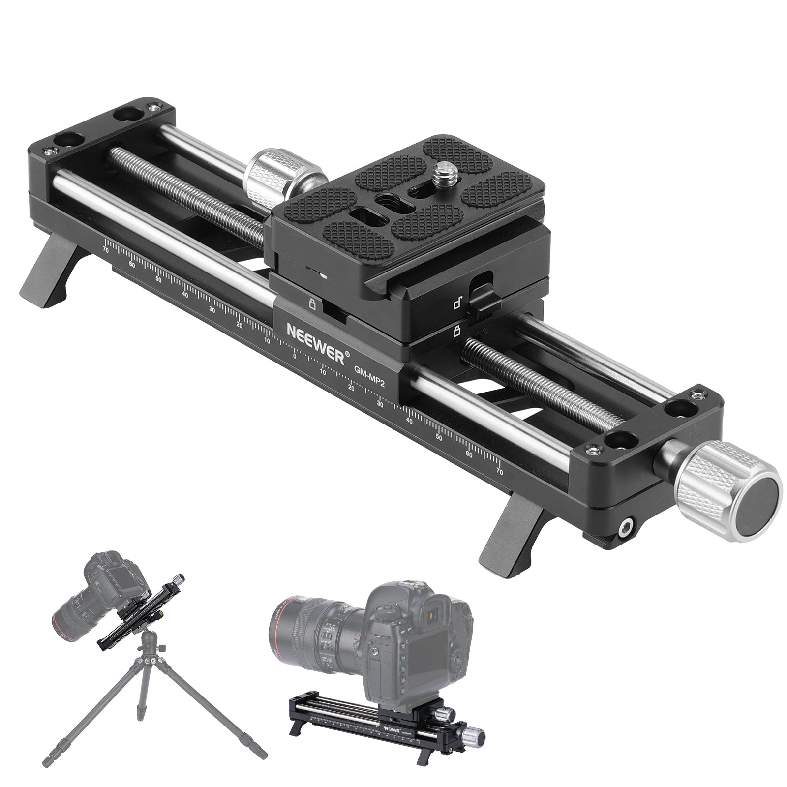 NEEWER GM-MP2 140mm Macro Focusing Rail Slider