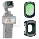 NEEWER Black Diffusion 1/4 Filter+Wide Angle Lens for Pocket 3