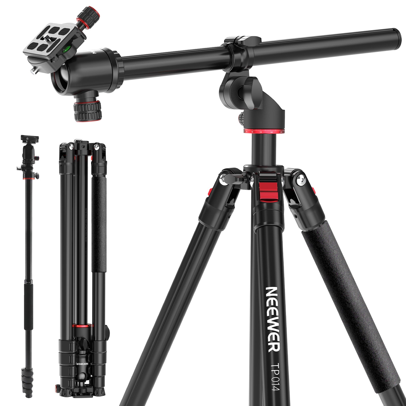 NEEWER TP014 Overhead Horizontal Camera Tripod Monopod