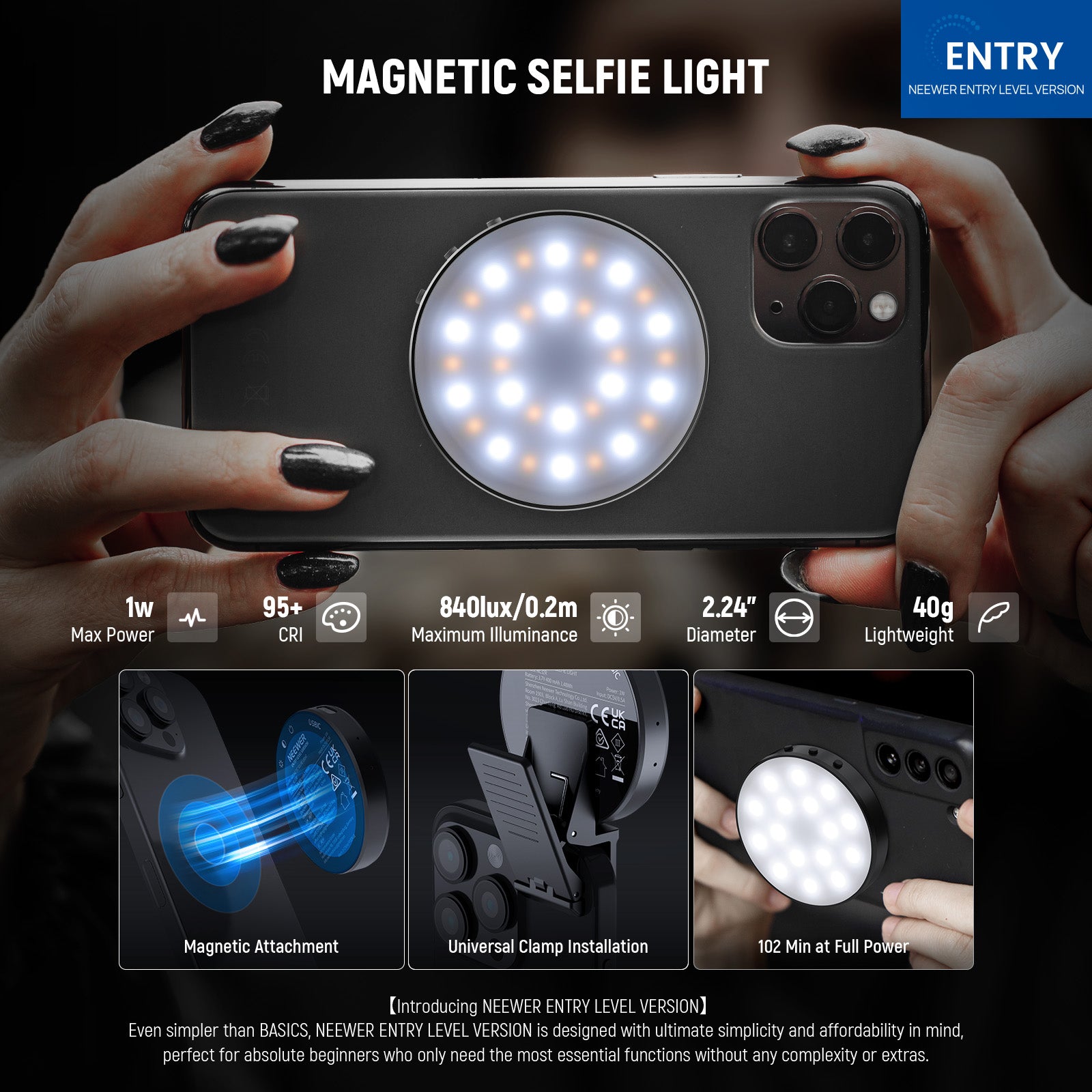 NEEWER NL32R Portable Fill Light