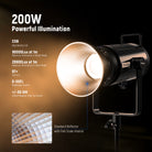 Specifications of the NEEWER CB200B PRO 210W Bi-Color LED Video Light