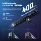 Built in 400mAh Rechargeable Battery