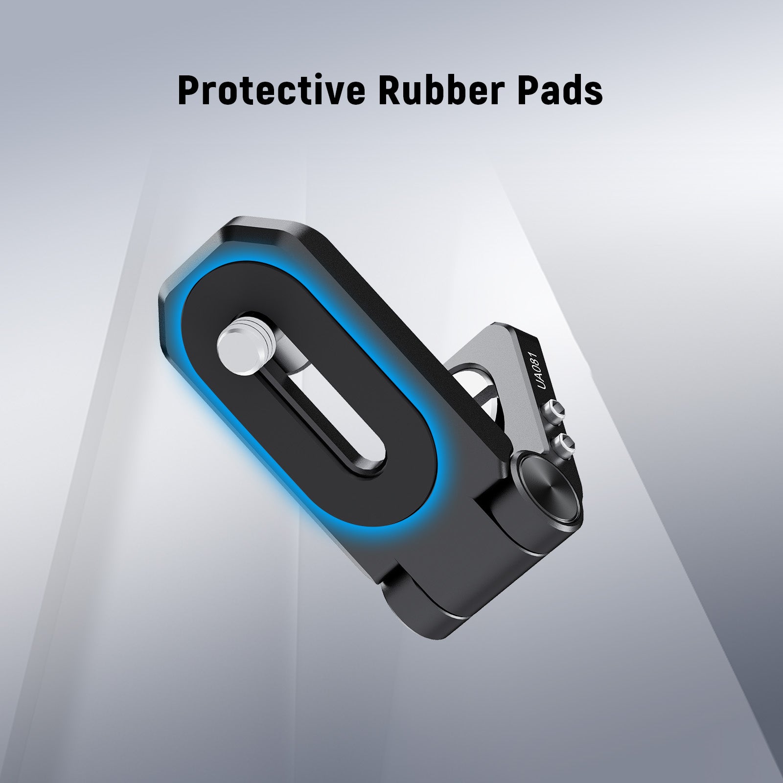NEEWER UA081 Foldable L Plate Accessory Mount is designed with soft and nonslip rubber pads