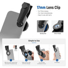 NEEWER FL-100 Spiral Halo Filter Kit includes a 17mm lens clip