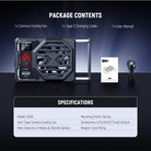 Package Contents of the NEEWER CA155 Camera Cooling Fan Kit