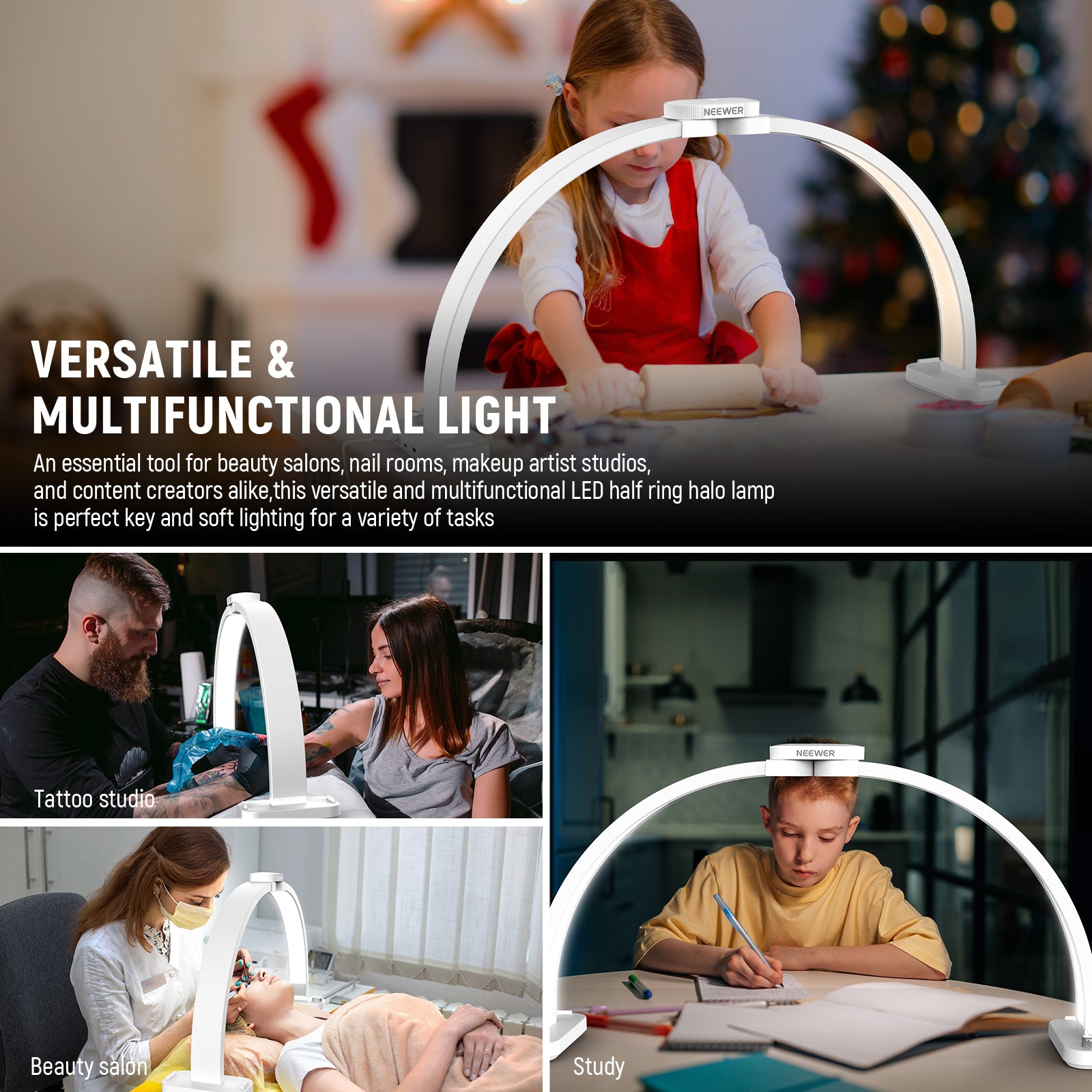 NEEWER HM01-D is a versatile and multifunctional light.