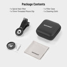 Package Contents of the NEEWER FL-100 Spiral Halo Filter Kit