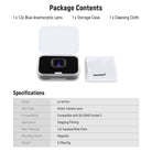Package Contents of the NEEWER LS-44 Pro 1.2X Blue Anamorphic Lens For Pocket 3
