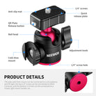 Neewer ST32 Quick Release Camera Ball Head