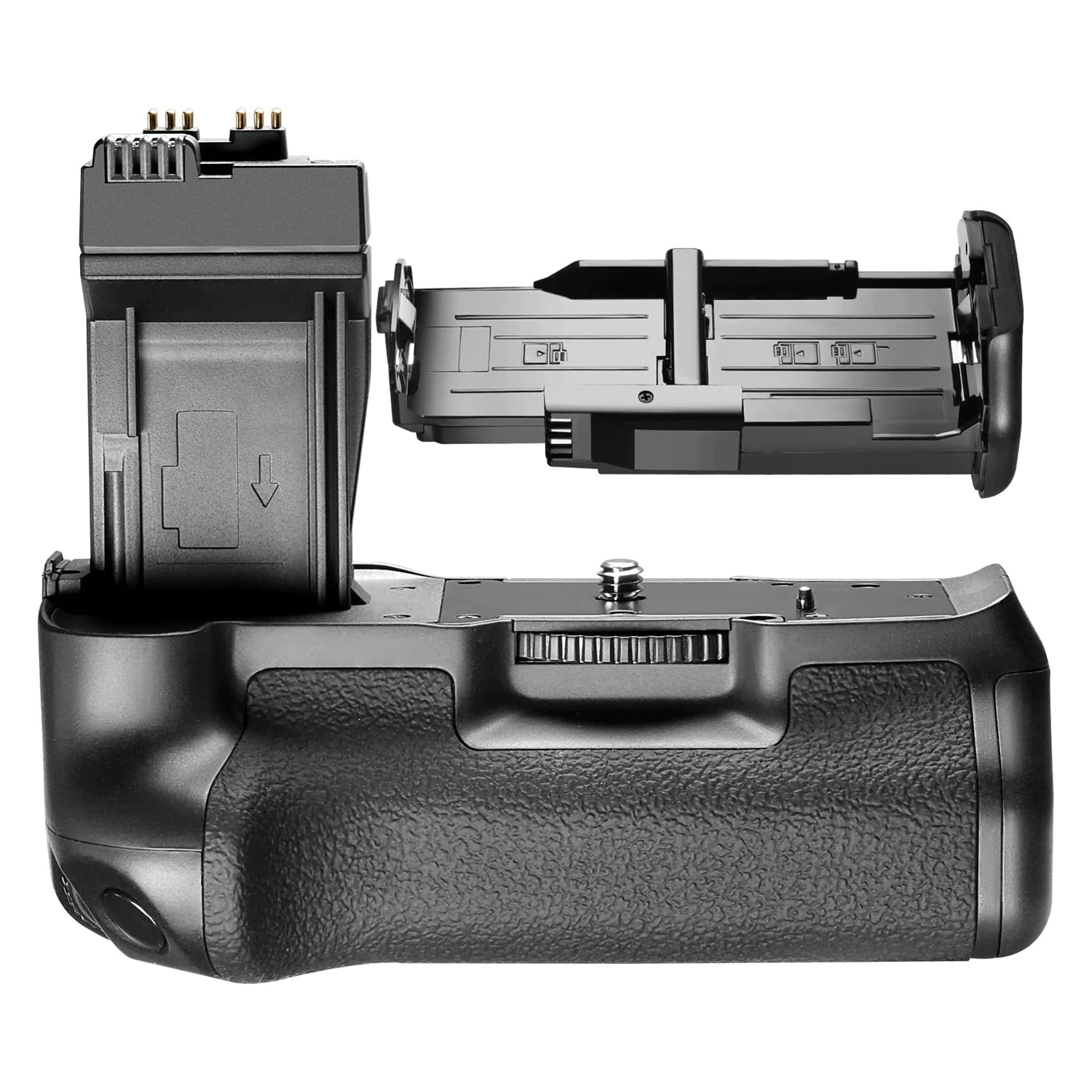 NEEWER BG-E8 Replacement Battery Grip for Canon provides additional battery space